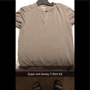 Super soft T Shirt Henley